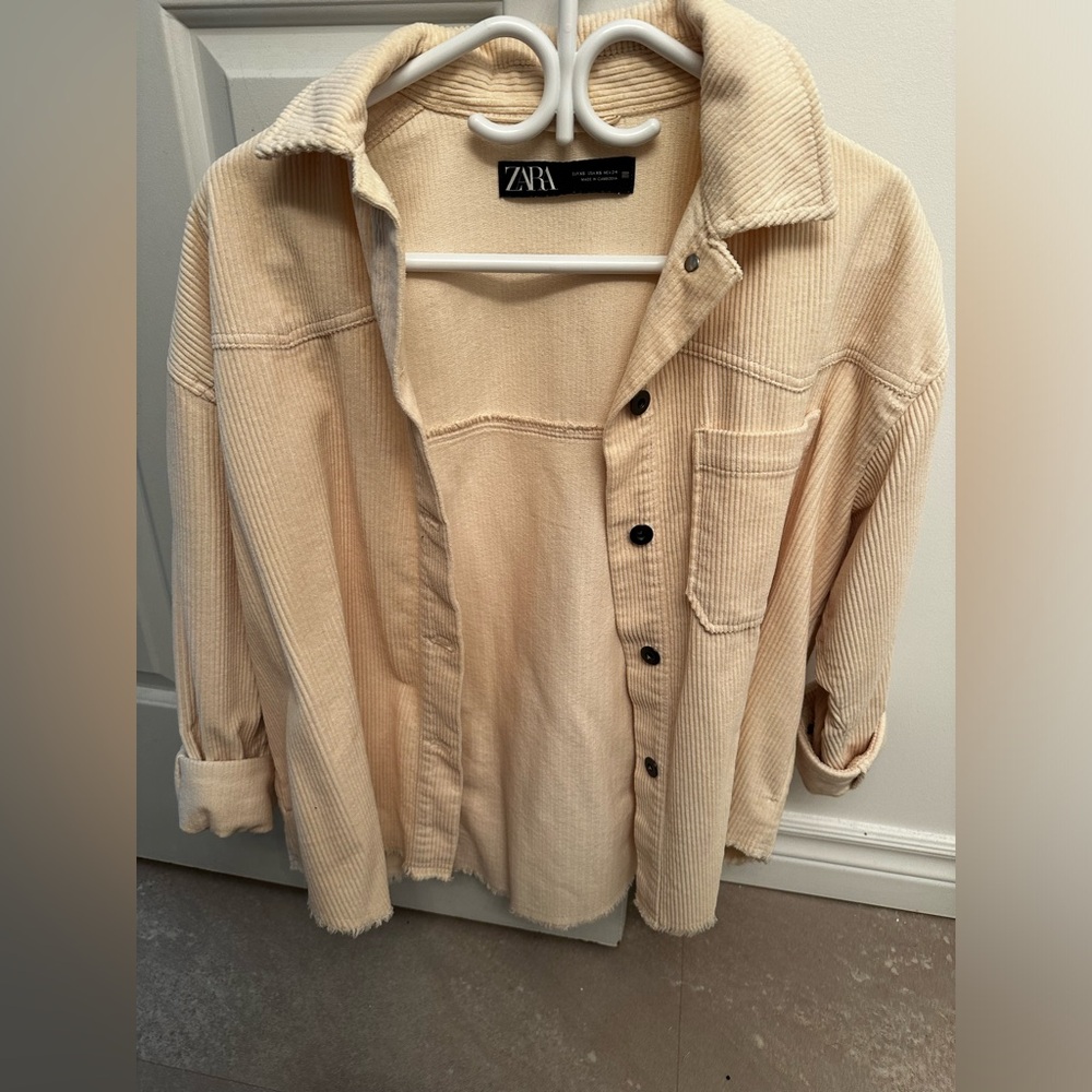 Zara Cream Jacket - Picture 1 of 3